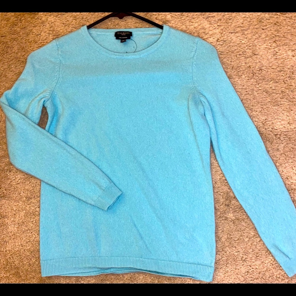 Talbots pure cashmere sweater